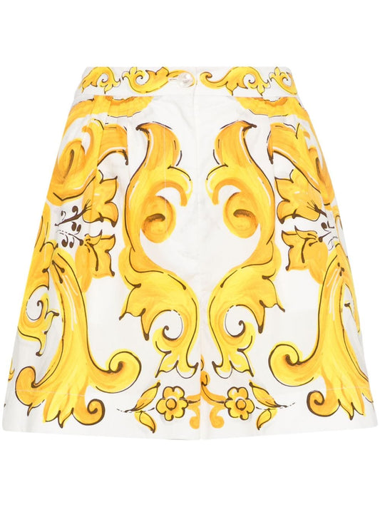 Dolce & Gabbana Shorts Yellow - VivaceVenus