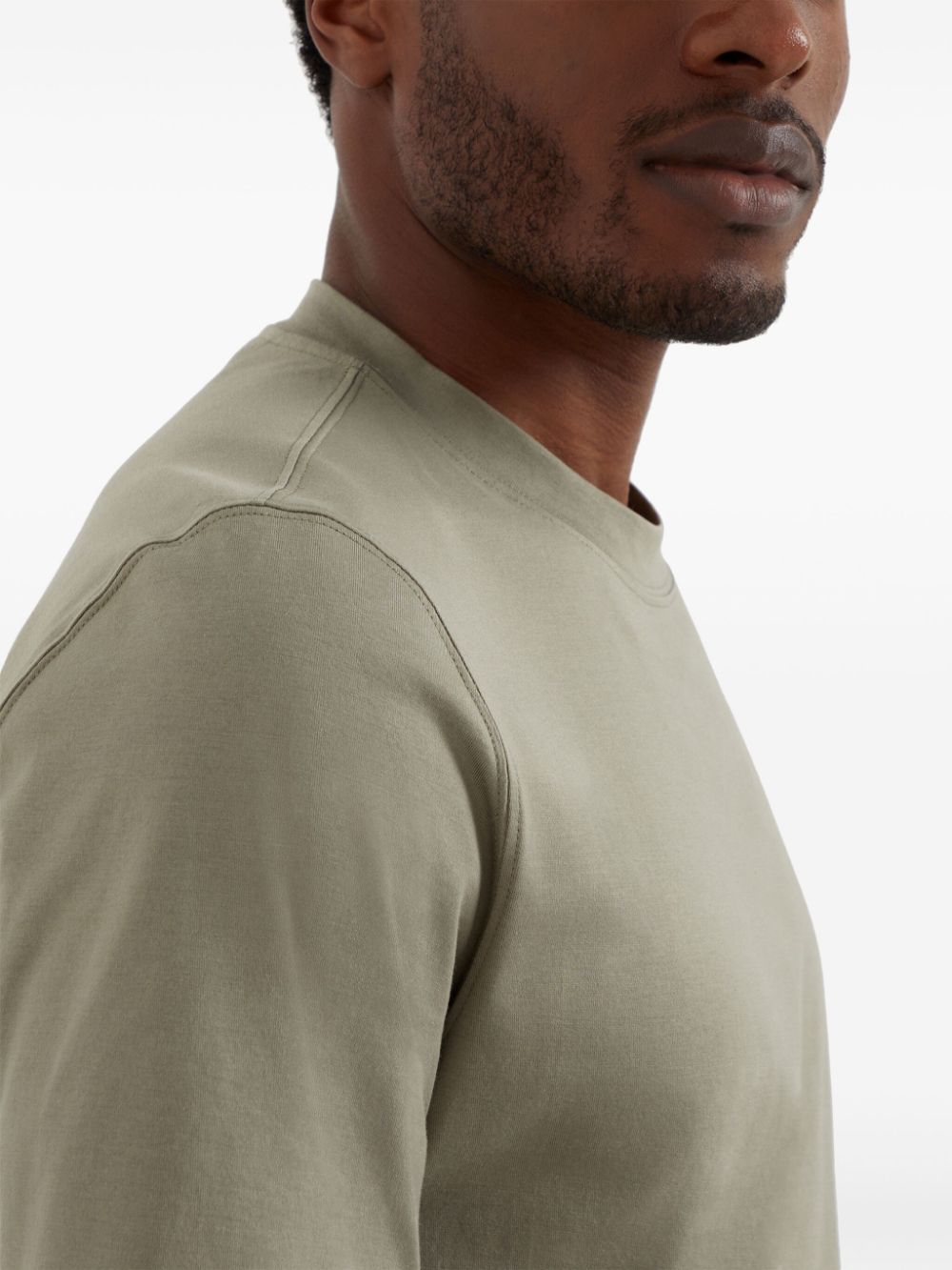 Brunello Cucinelli T-shirts and Polos Dove Grey - VivaceVenus