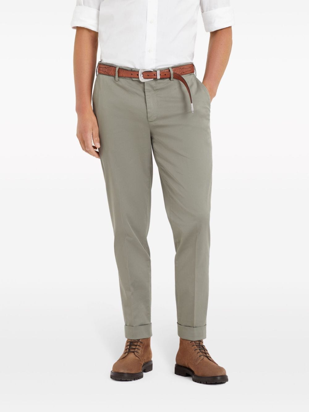 Brunello Cucinelli Trousers Green