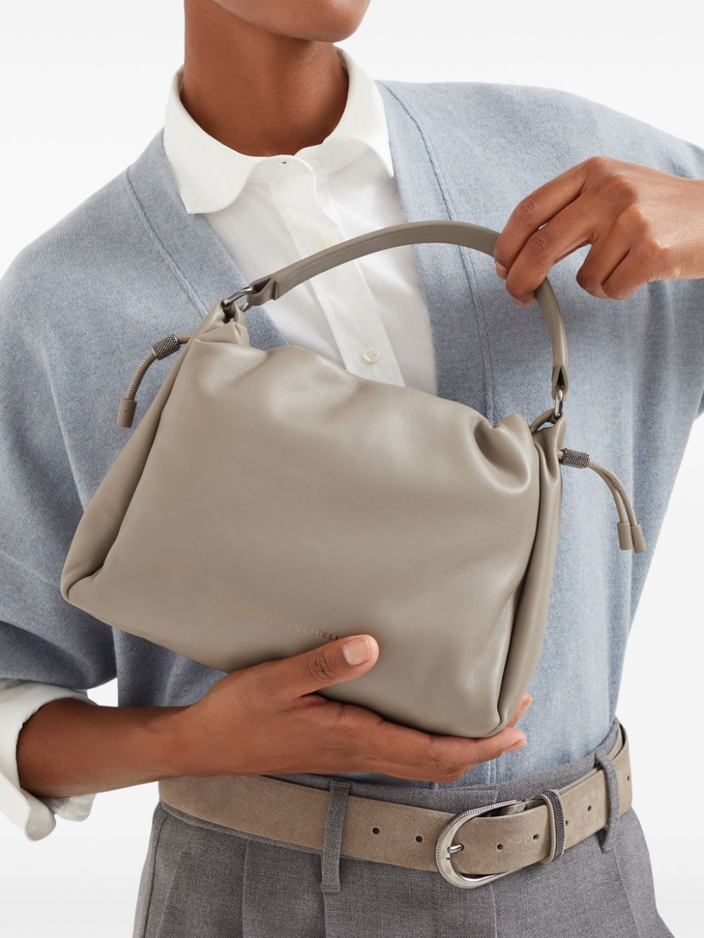 Brunello Cucinelli Bags.. Dove Grey - VivaceVenus