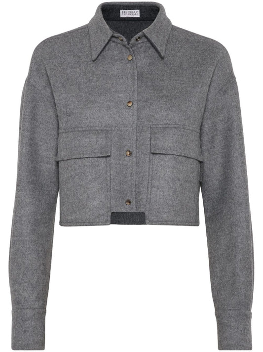 Brunello Cucinelli Jackets Grey - VivaceVenus