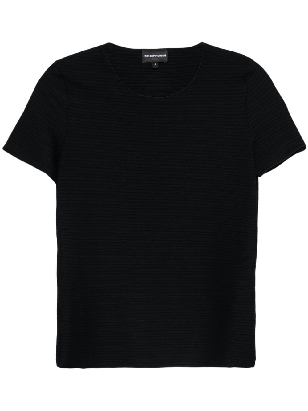 Emporio Armani T-shirts and Polos Black - VivaceVenus