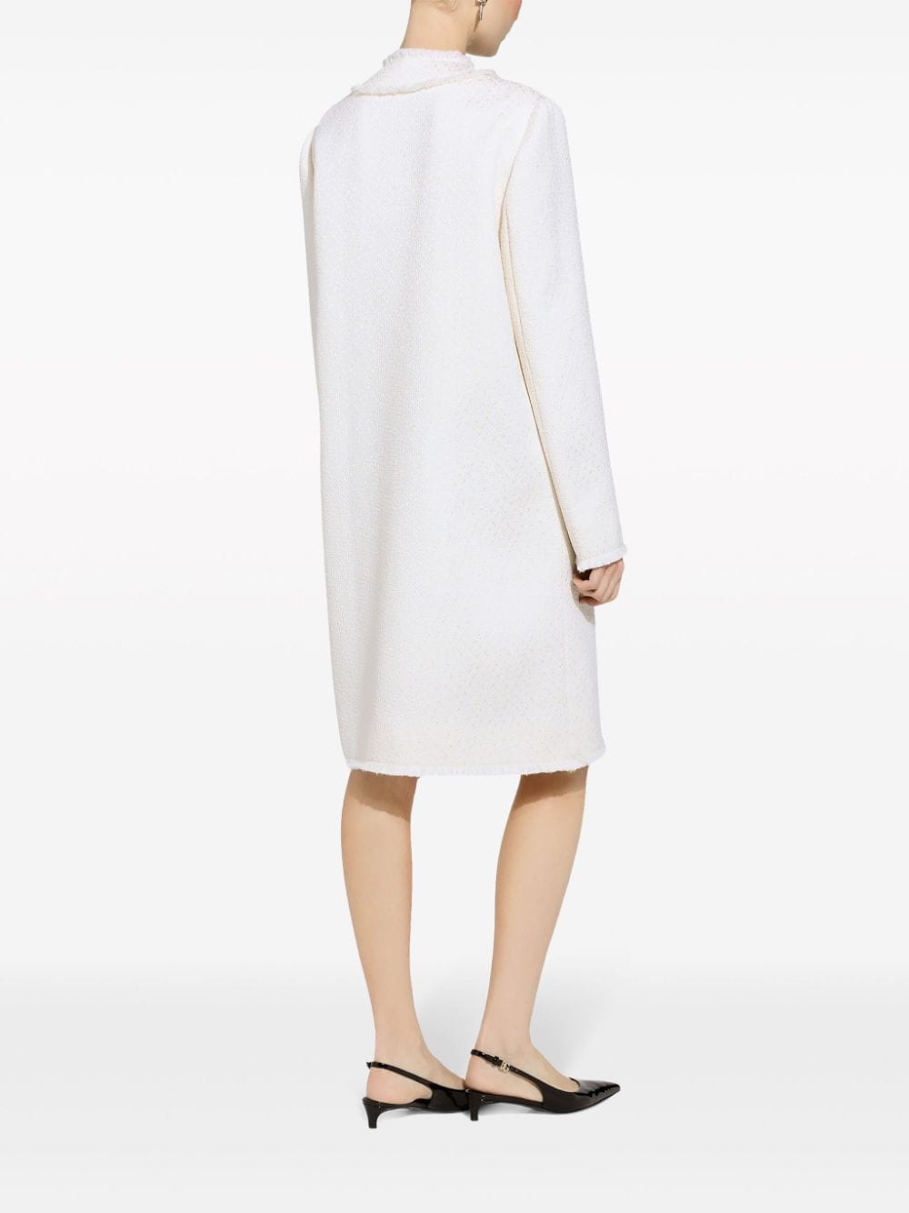 Dolce & Gabbana Coats Cream - VivaceVenus