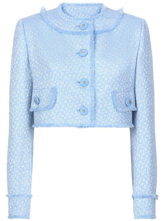 Dolce & Gabbana Jackets Clear Blue - VivaceVenus