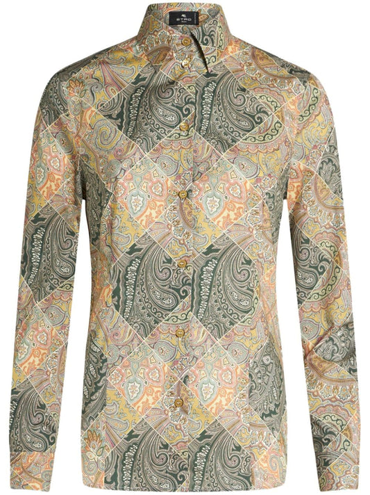 Etro Shirts Yellow - VivaceVenus