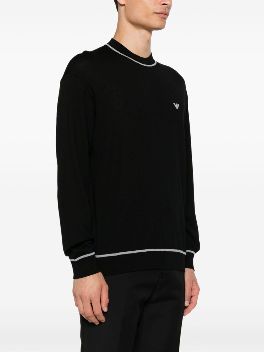 Emporio Armani Sweaters Black