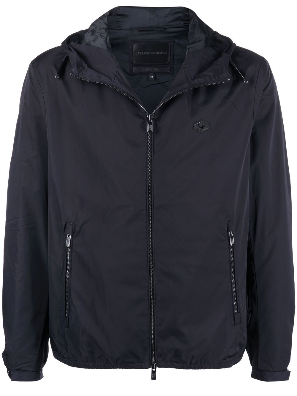 Emporio Armani Coats Blue