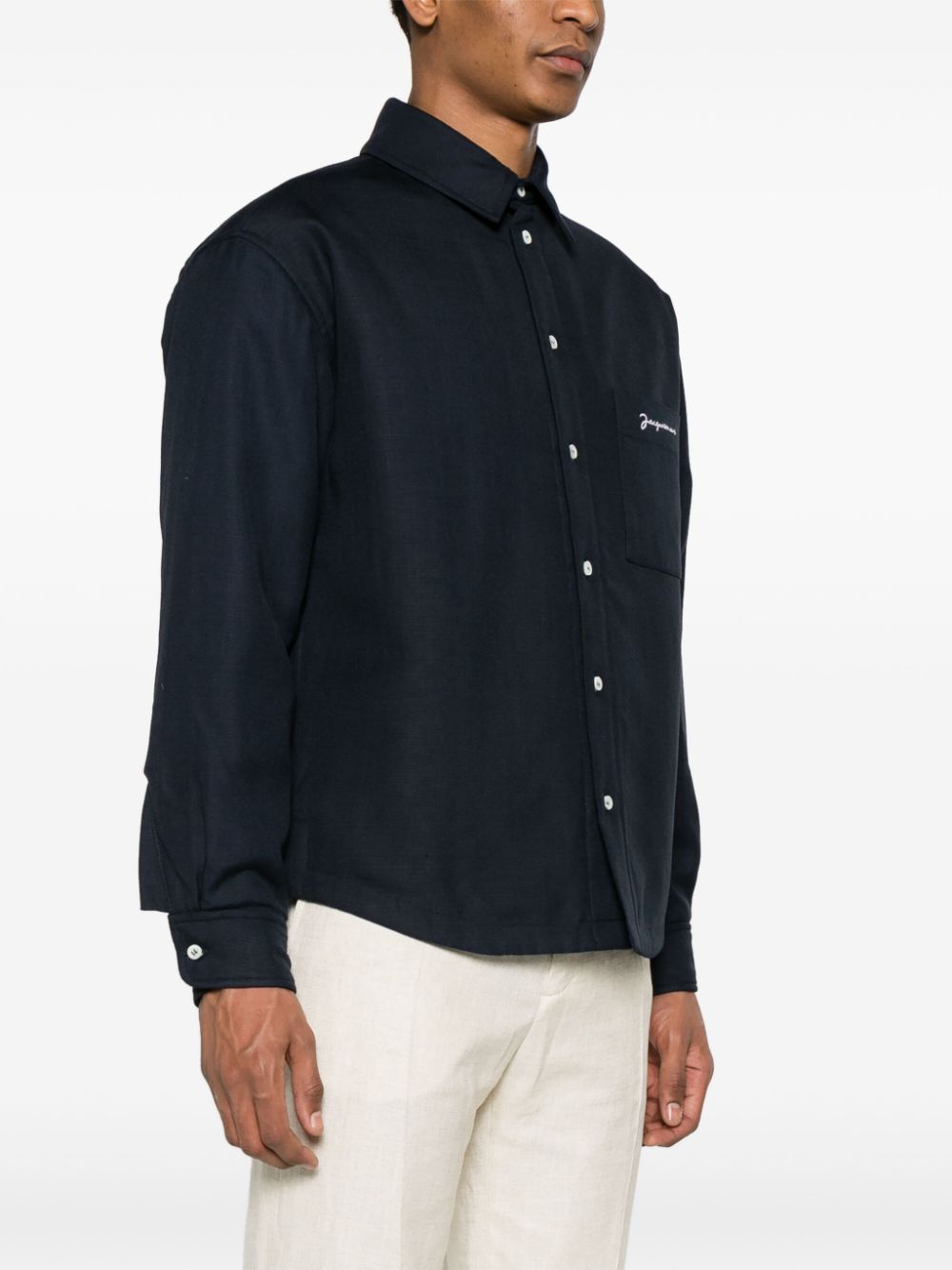 JACQUEMUS Shirts Blue - VivaceVenus