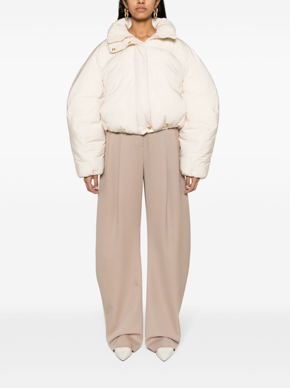 JACQUEMUS Coats White - VivaceVenus