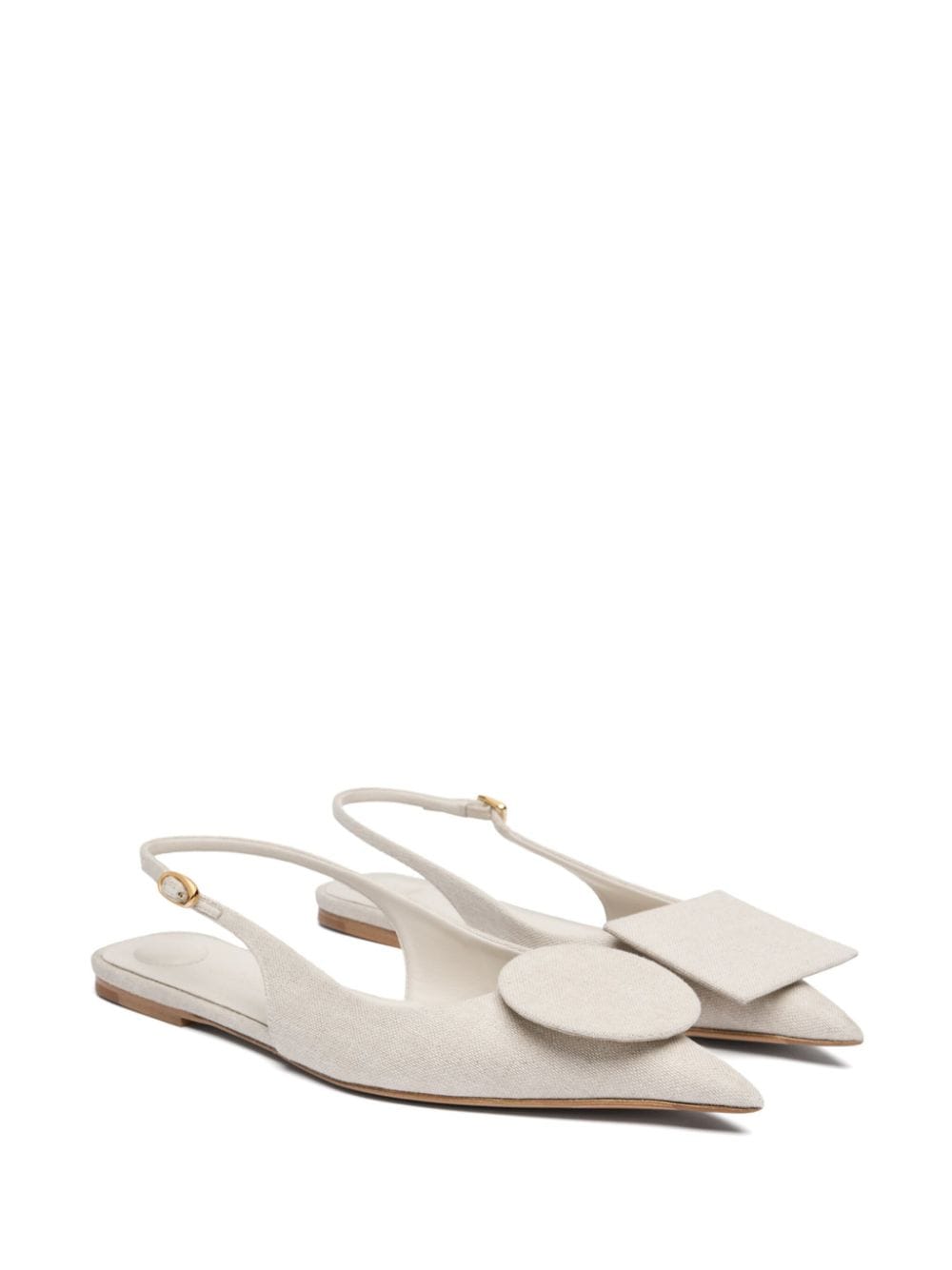 JACQUEMUS Flat shoes Grey - VivaceVenus