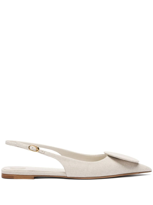 JACQUEMUS Flat shoes Grey - VivaceVenus