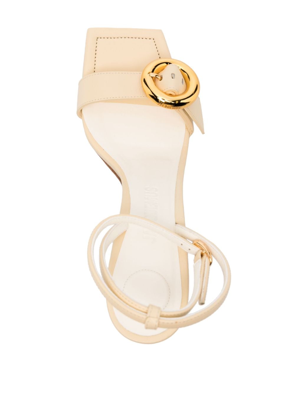 JACQUEMUS Sandals Ivory - VivaceVenus