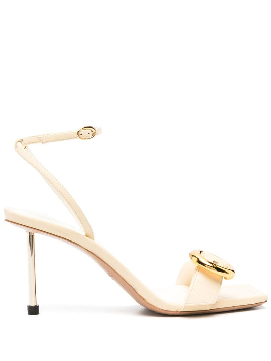 JACQUEMUS Sandals Ivory - VivaceVenus