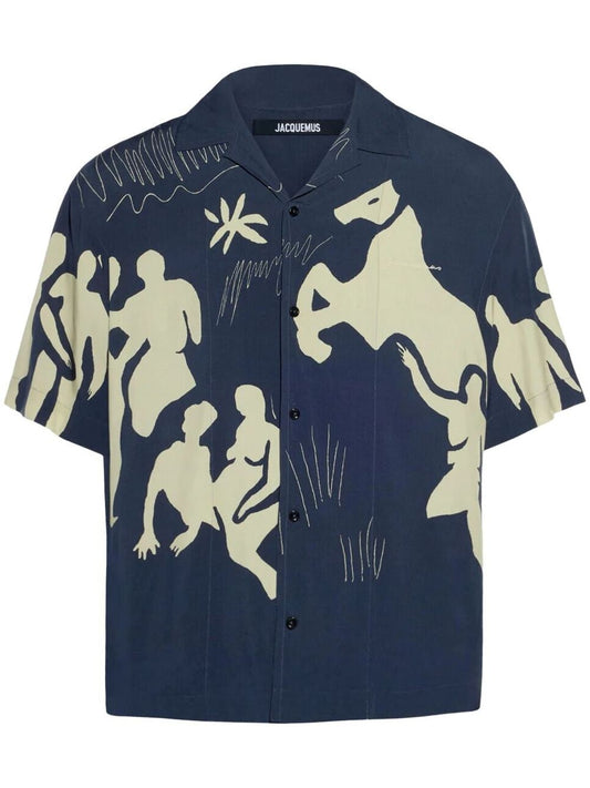 JACQUEMUS Shirts Blue - VivaceVenus