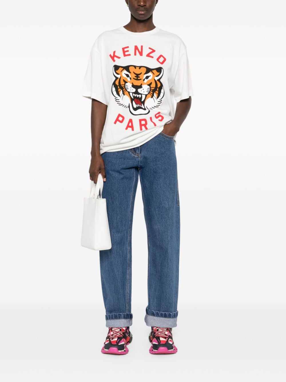 Kenzo T-shirts and Polos White - VivaceVenus