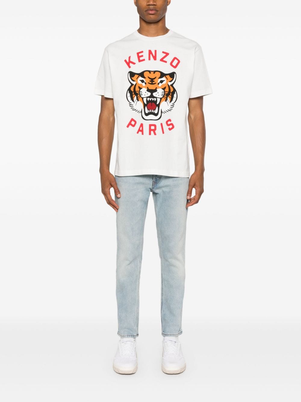 Kenzo T-shirts and Polos White - VivaceVenus