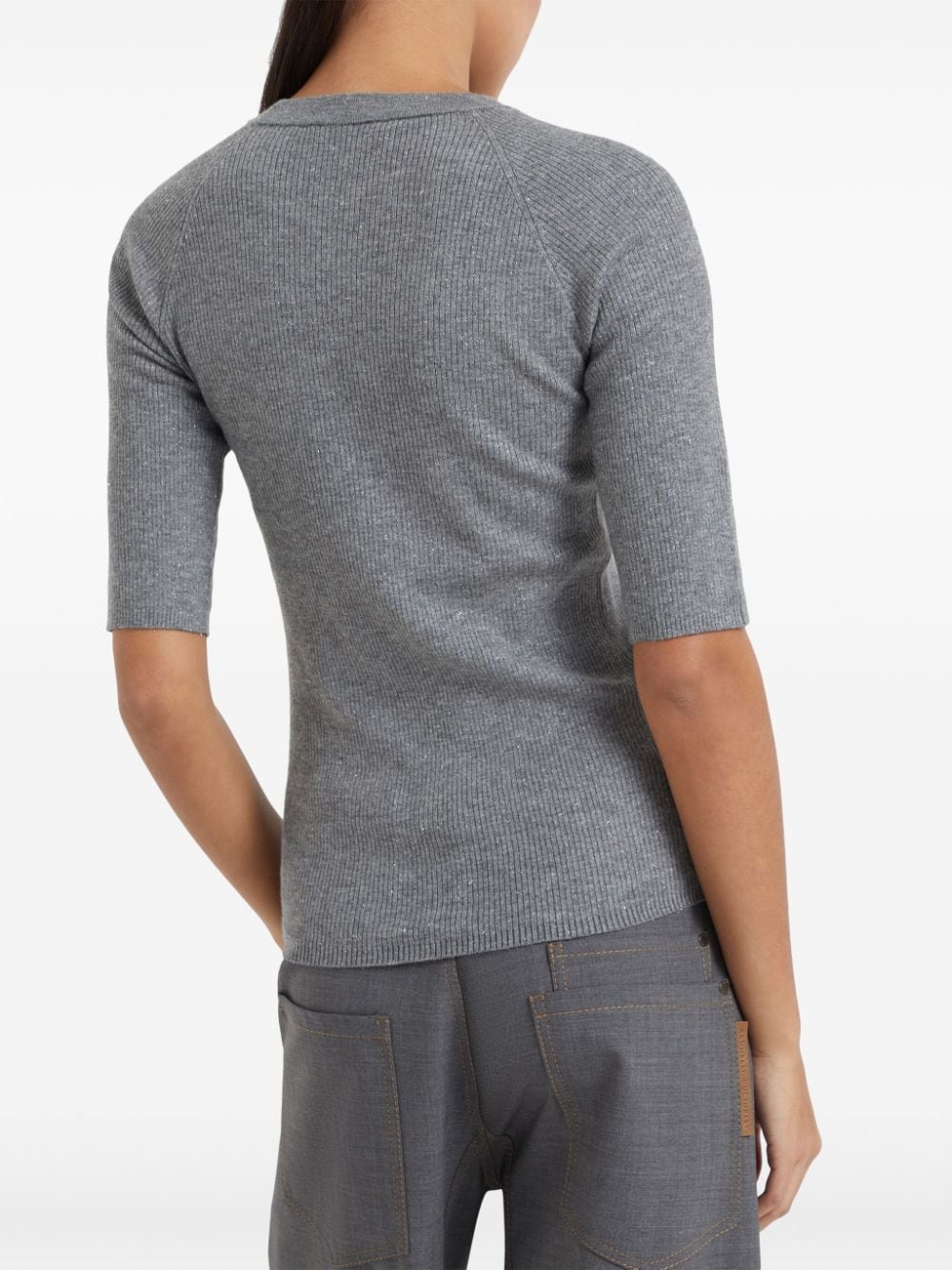 Brunello Cucinelli Sweaters Grey - VivaceVenus