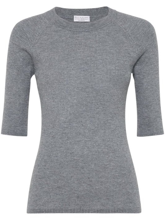 Brunello Cucinelli Sweaters Grey - VivaceVenus