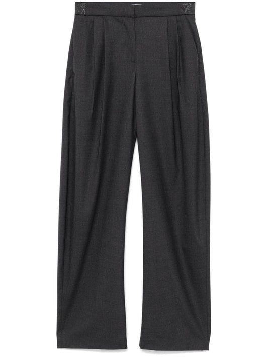 Brunello Cucinelli Trousers Grey - VivaceVenus