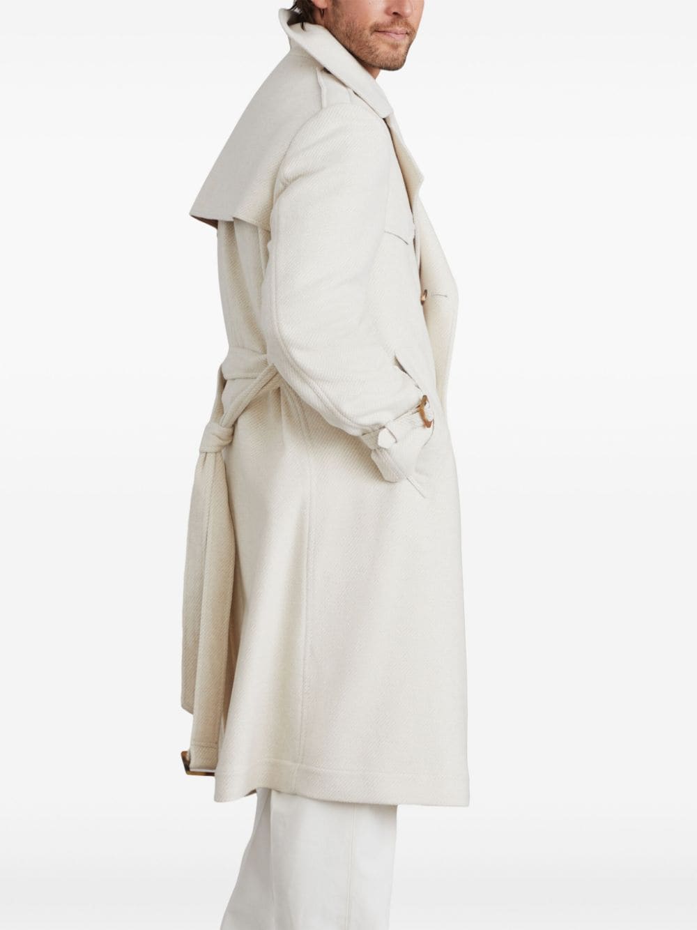 Brunello Cucinelli Coats Cream - VivaceVenus