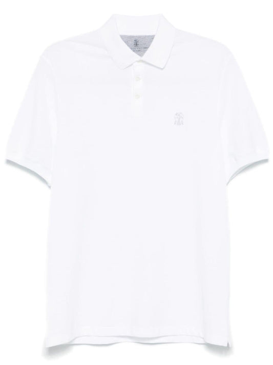 Brunello Cucinelli T-shirts and Polos White - VivaceVenus