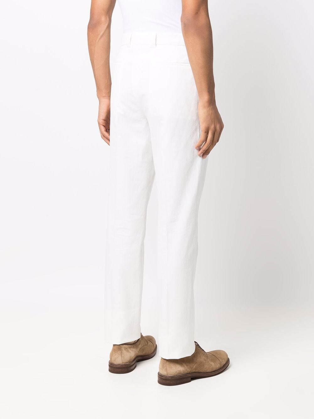 Brunello Cucinelli Trousers White - VivaceVenus