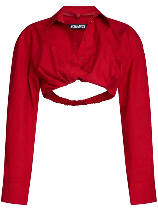 JACQUEMUS Shirts Red - VivaceVenus