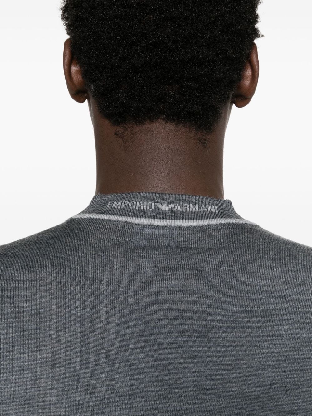 Emporio Armani Sweaters Grey