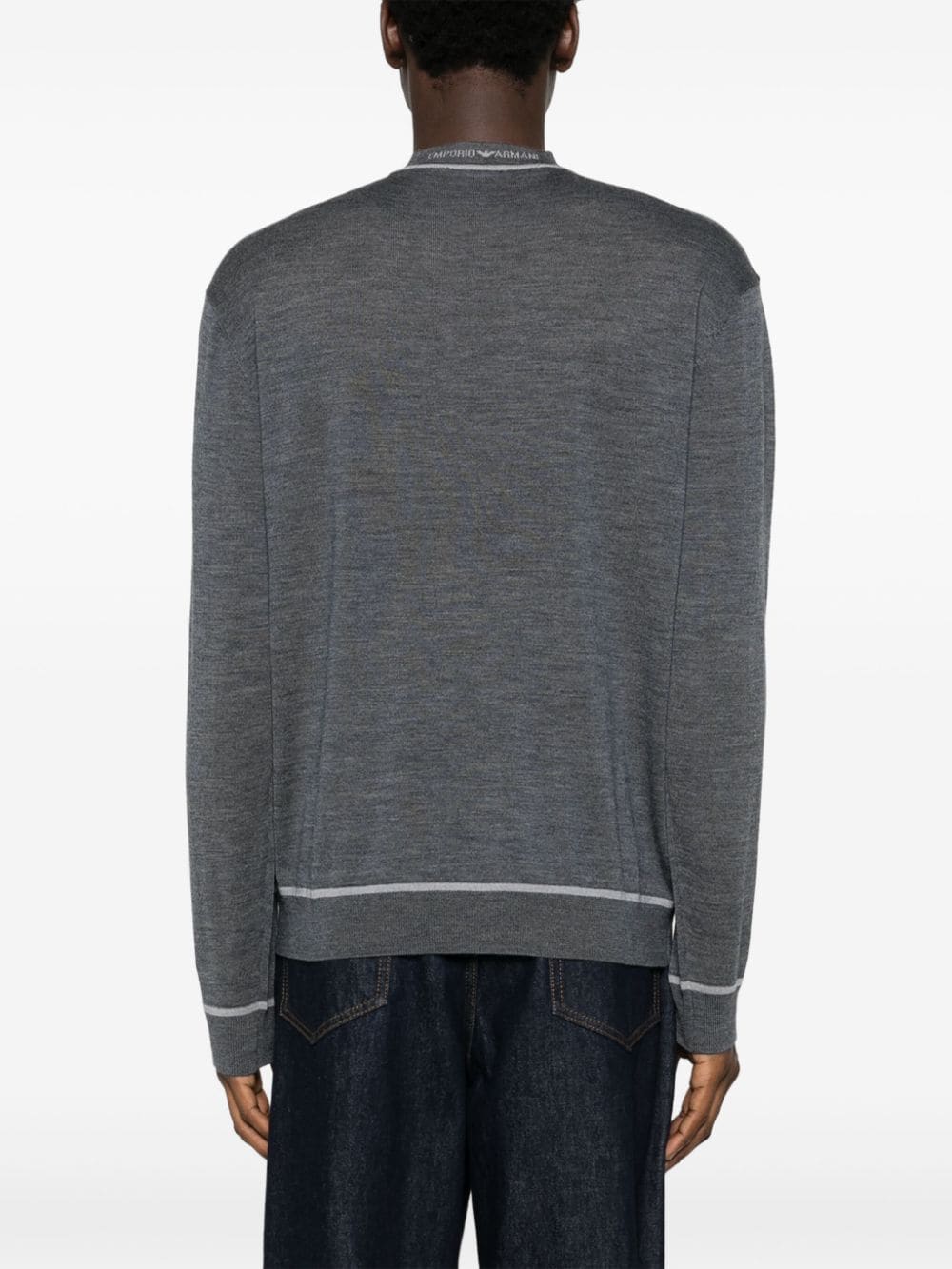 Emporio Armani Sweaters Grey