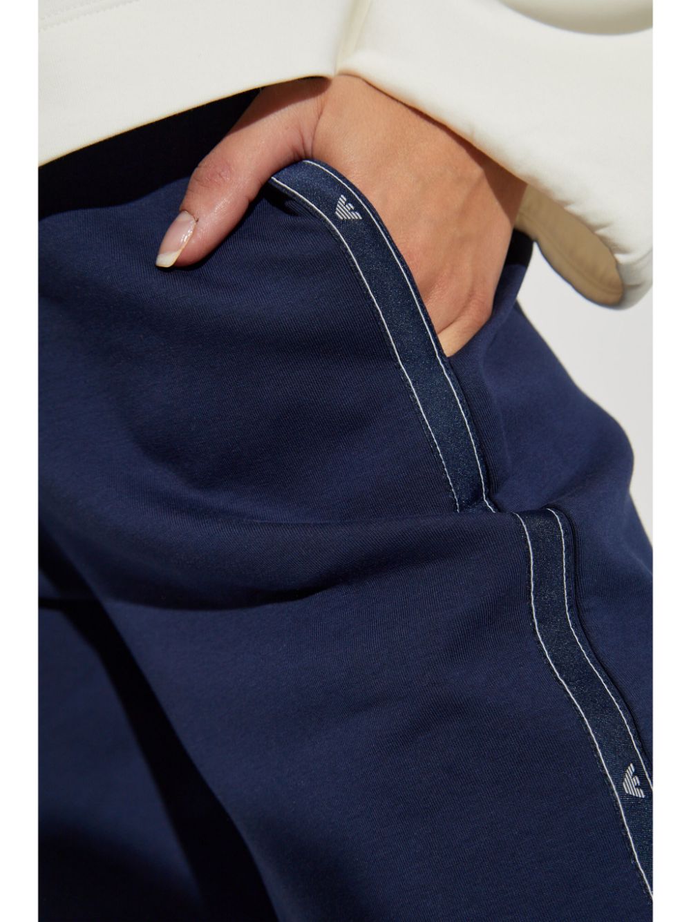 Emporio Armani Trousers Blue - VivaceVenus