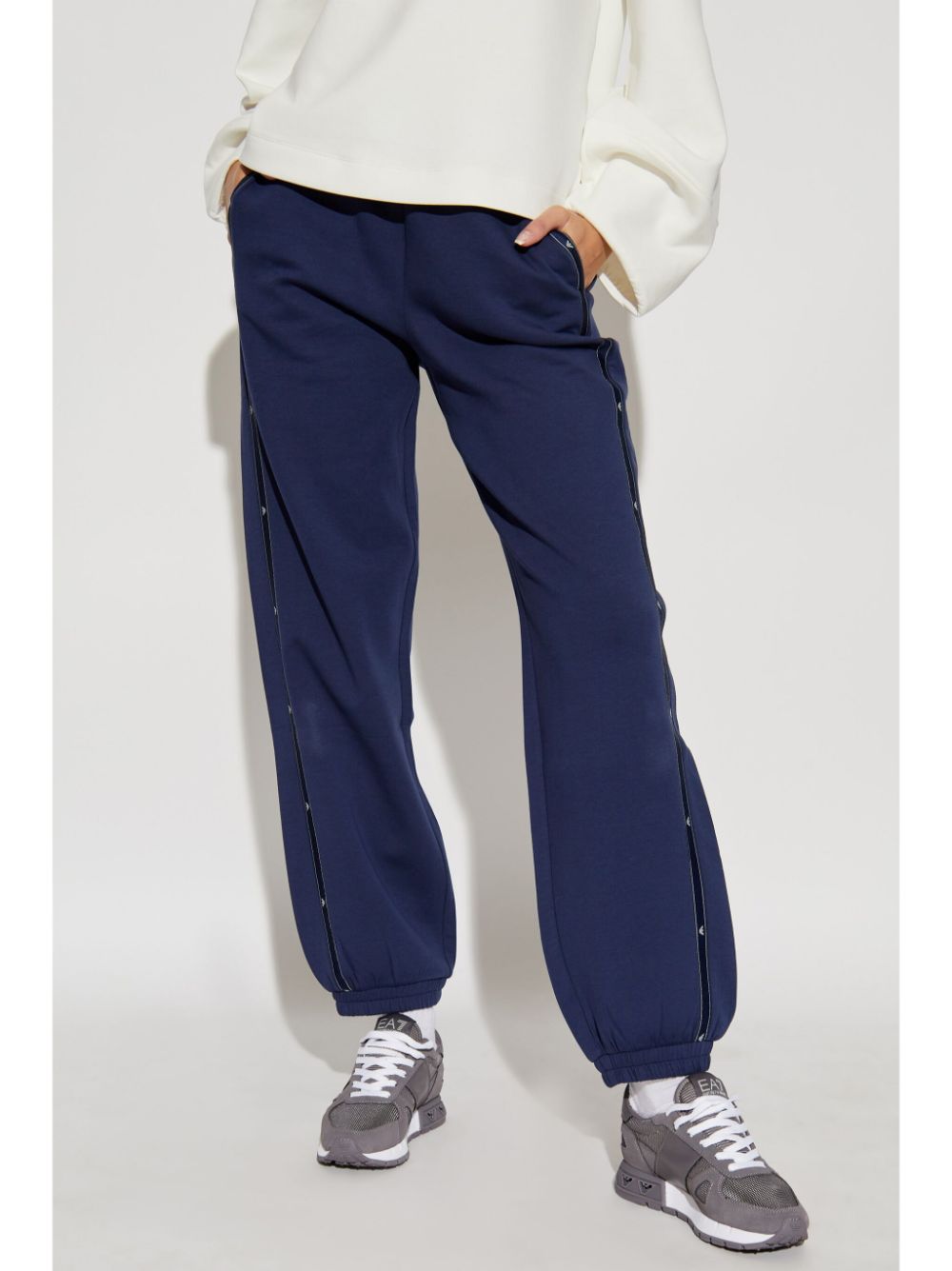 Emporio Armani Trousers Blue - VivaceVenus