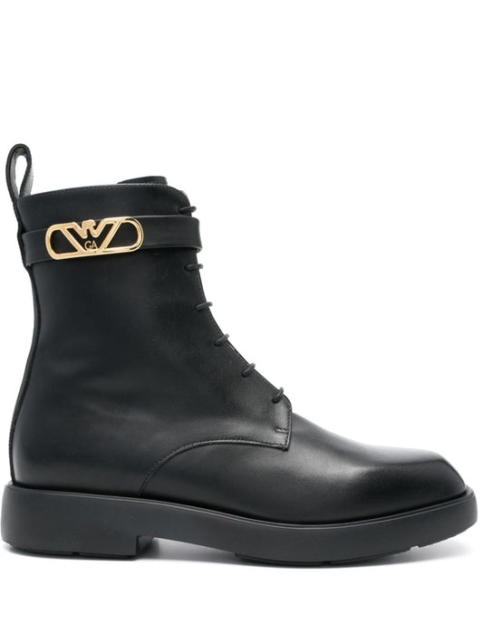 EMPORIO ARMANI CAPSULE Boots Black - VivaceVenus