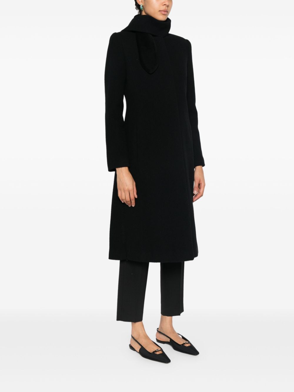 Emporio Armani Coats Black