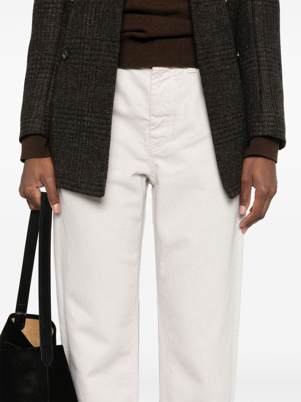 Brunello Cucinelli Trousers White - VivaceVenus