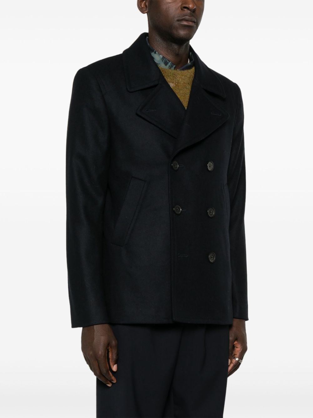 Paul Smith Coats Blue - VivaceVenus