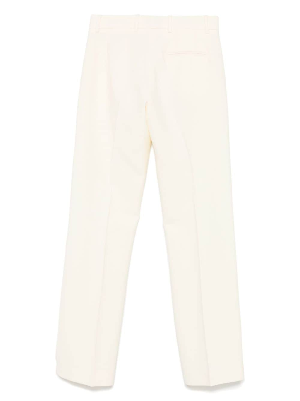 Alberto Biani Trousers White - VivaceVenus