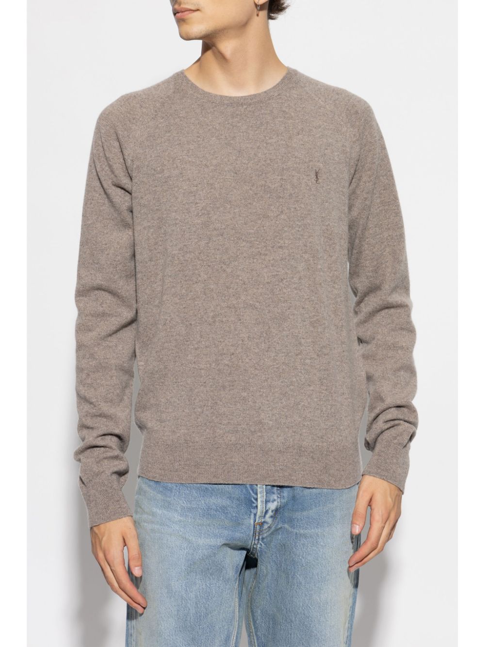 Saint Laurent  Sweaters Dove Grey - VivaceVenus