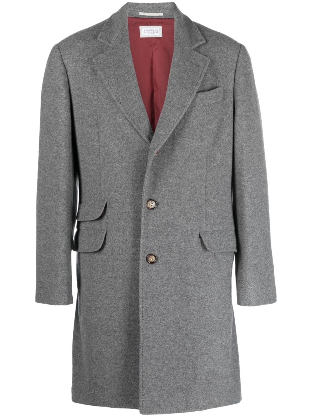 Brunello Cucinelli Coats Grey - VivaceVenus