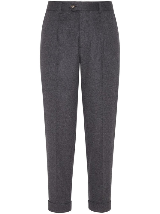 Brunello Cucinelli Trousers Grey - VivaceVenus