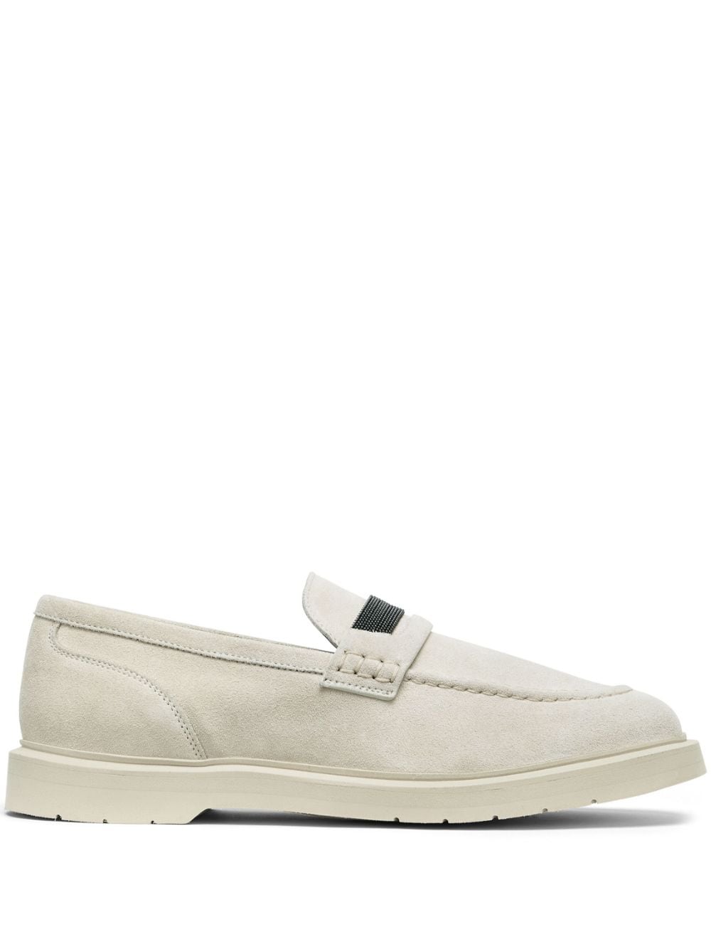 Brunello Cucinelli Flat shoes Beige - VivaceVenus