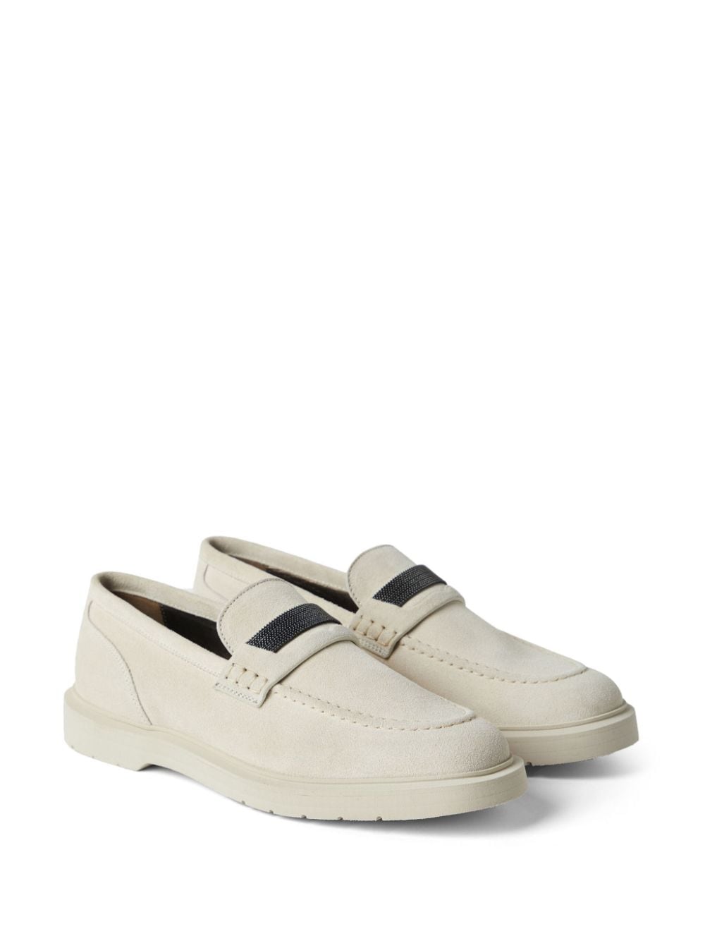 Brunello Cucinelli Flat shoes Beige - VivaceVenus