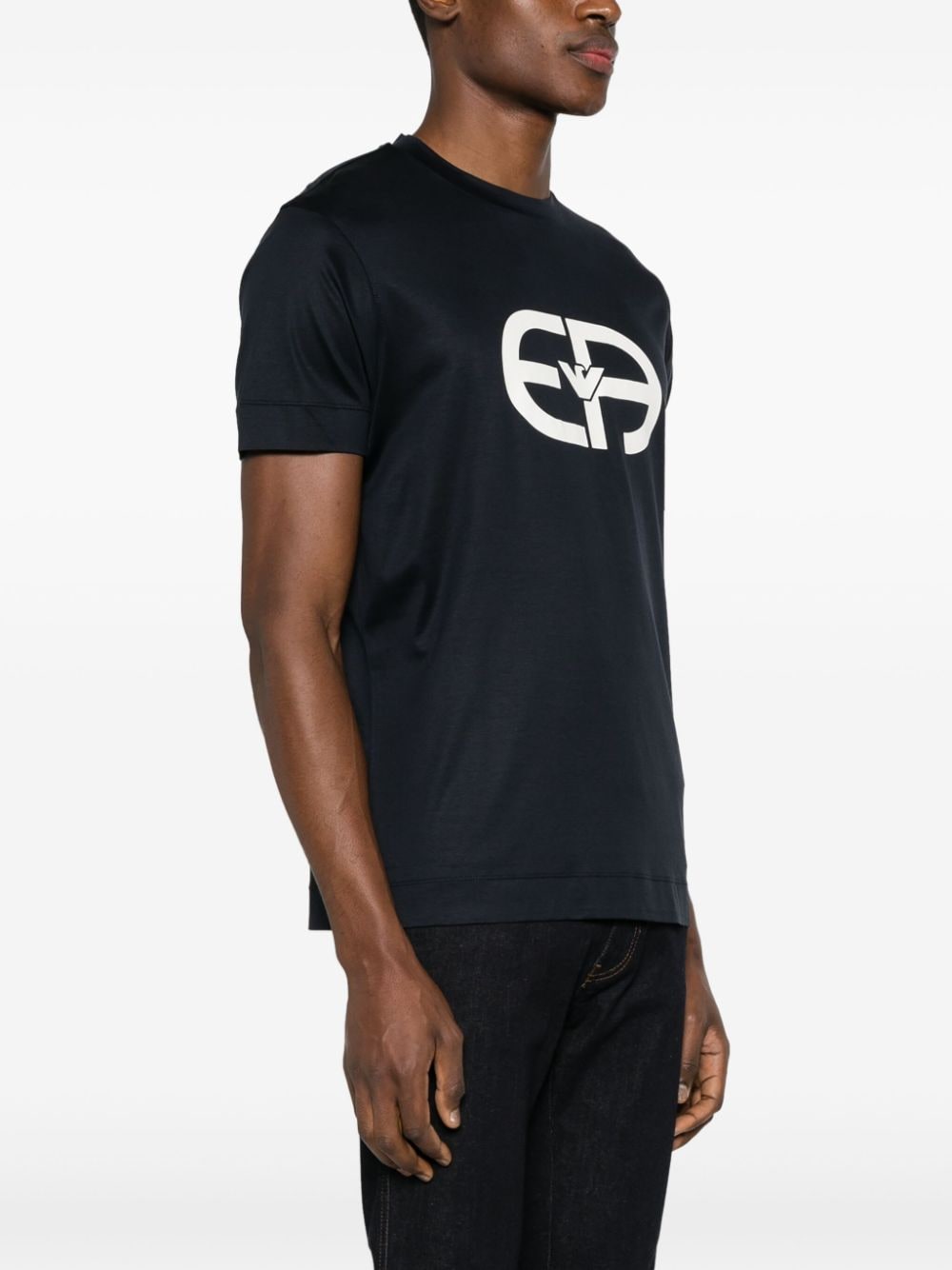 Emporio Armani T-shirts and Polos Blue - VivaceVenus