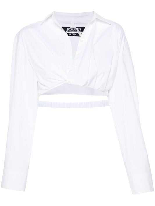 JACQUEMUS Shirts White - VivaceVenus