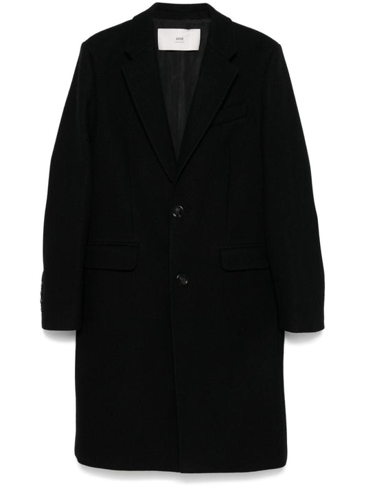 Ami Paris Coats Black - VivaceVenus