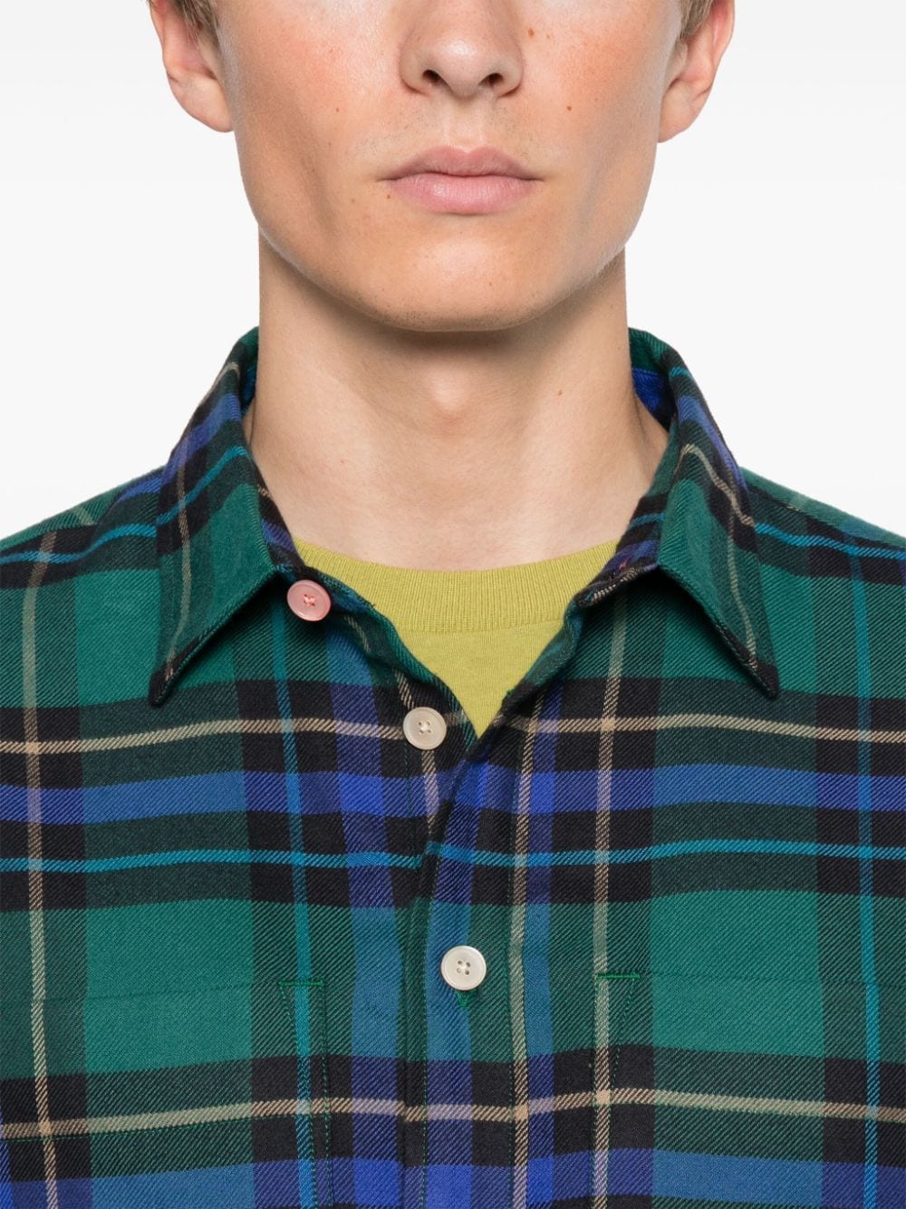 Paul Smith Shirts Green - VivaceVenus