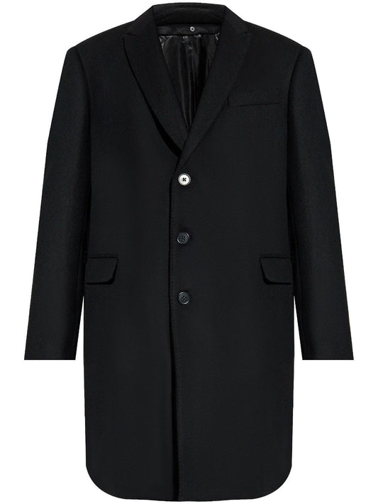 Emporio Armani Coats Black - VivaceVenus