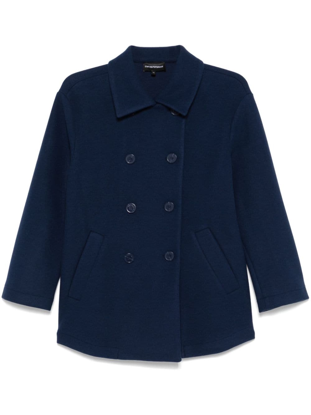 Emporio Armani Coats Blue - VivaceVenus