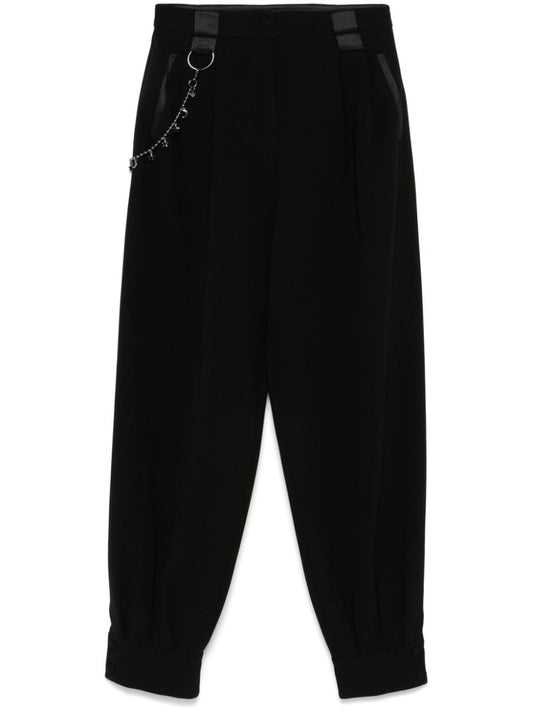 EMPORIO ARMANI CAPSULE Trousers Black - VivaceVenus