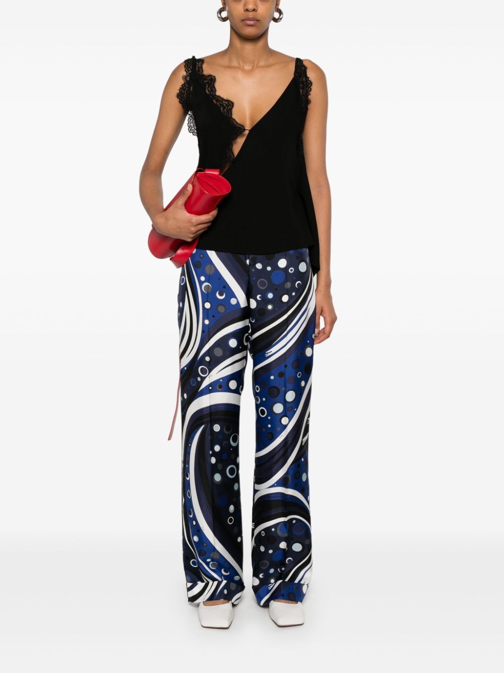 Pucci Trousers Blue - VivaceVenus