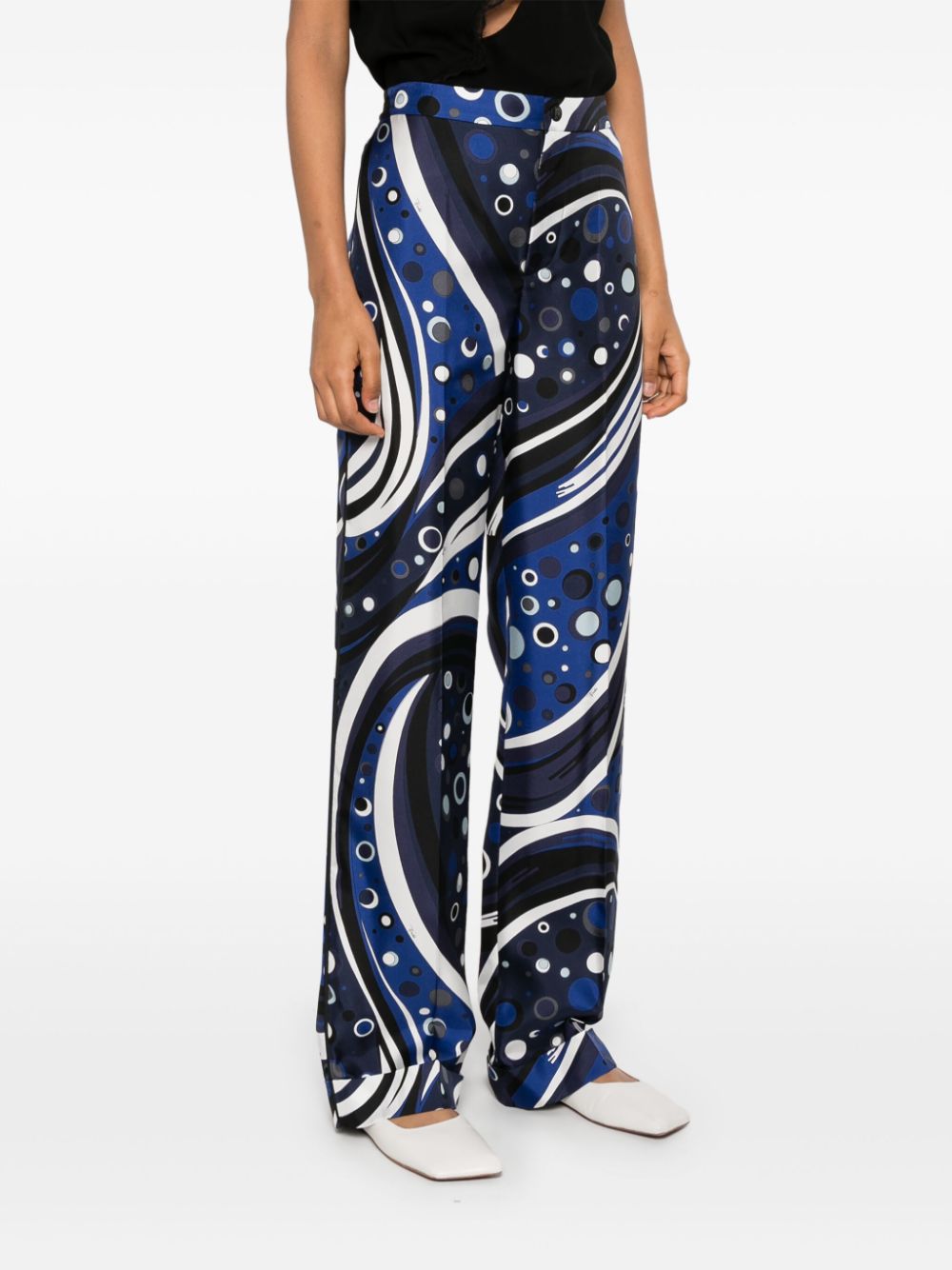 Pucci Trousers Blue - VivaceVenus